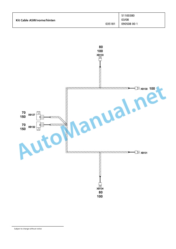 Alternative view of Jungheinrich Forklift 2ET4000 Spare Parts Manual FN423748