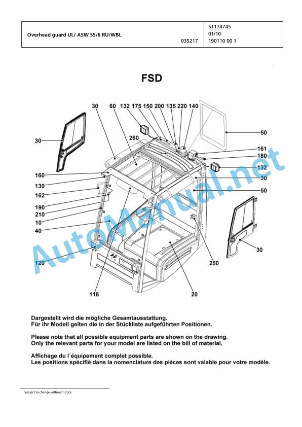 Alternative view of Jungheinrich Forklift 2ET4000 Spare Parts Manual FN423764