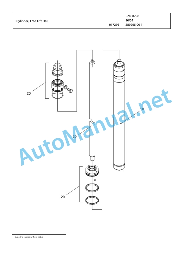 Jungheinrich Forklift 2ET4000 Spare Parts Manual FN423767 3 Jungheinrich Forklift 2ET4000 Spare Parts Manual FN423767 - Image 3