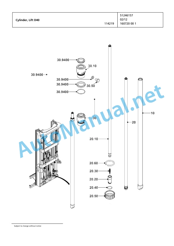 Jungheinrich Forklift 2ET4000 Spare Parts Manual FN425053 3 Jungheinrich Forklift 2ET4000 Spare Parts Manual FN425053 - Image 3