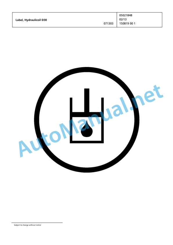 Alternative view of Jungheinrich Forklift 2ET4000 Spare Parts Manual FN426335