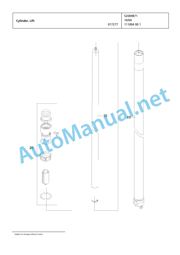 Jungheinrich Forklift 2ET4000 Spare Parts Manual FN426335 4 Jungheinrich Forklift 2ET4000 Spare Parts Manual FN426335 - Image 4