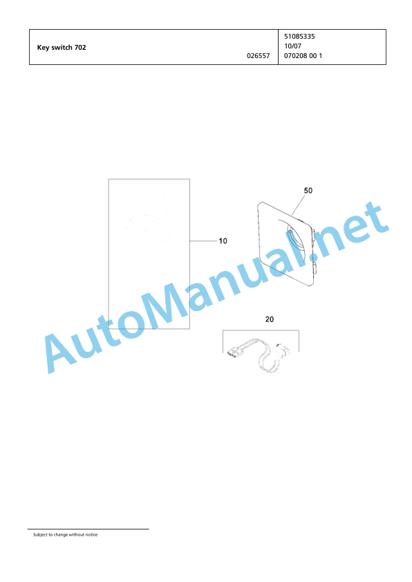 Jungheinrich Forklift 2ET4000 Spare Parts Manual FN426338 5 Jungheinrich Forklift 2ET4000 Spare Parts Manual FN426338 - Image 5
