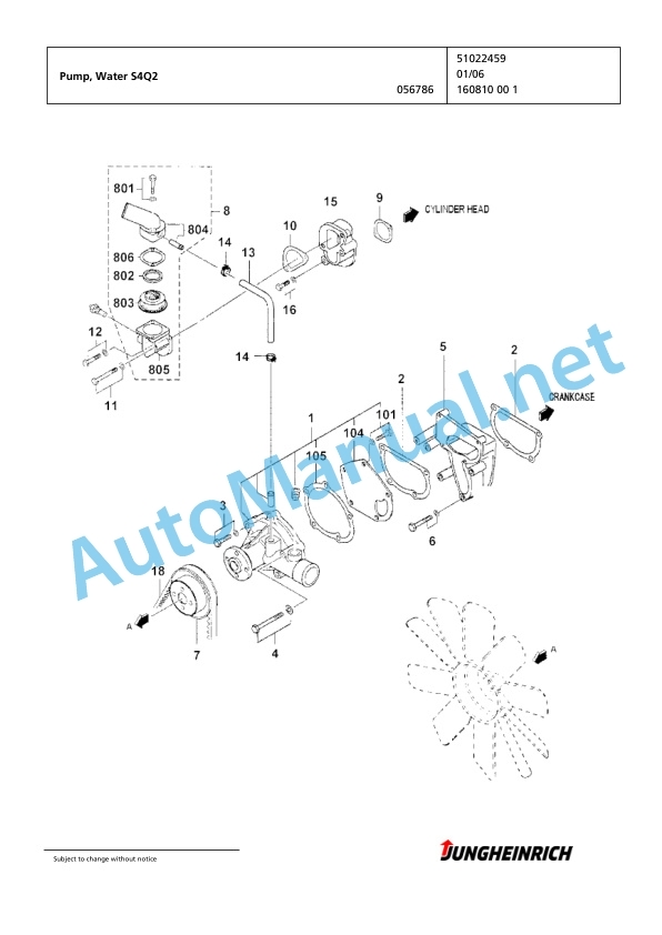 Jungheinrich Forklift DFG 316 GE115-500DZ Spare Parts Manual FN424708 3 Jungheinrich Forklift DFG 316 GE115-500DZ Spare Parts Manual FN424708 - Image 3