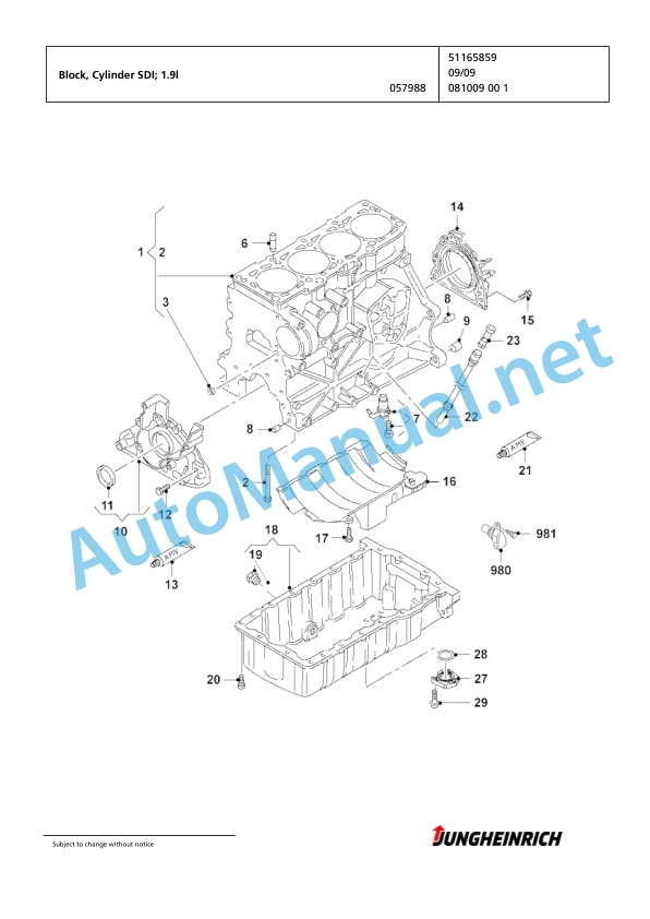 Jungheinrich Forklift DFG 316s G-450DZ Spare Parts Manual FN425702 3 Jungheinrich Forklift DFG 316s G-450DZ Spare Parts Manual FN425702 - Image 3