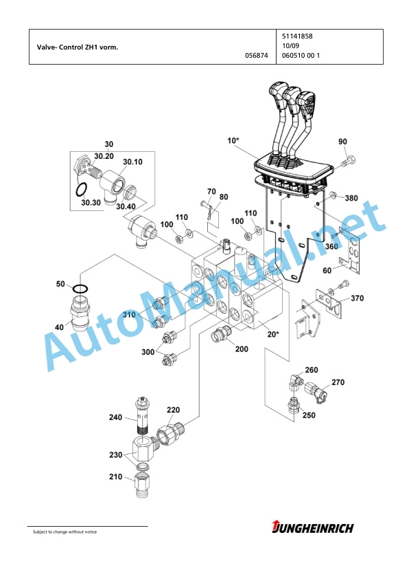 Jungheinrich Forklift DFG 320 GE115-400ZT Spare Parts Manual FN423475 5 Jungheinrich Forklift DFG 320 GE115-400ZT Spare Parts Manual FN423475 - Image 5
