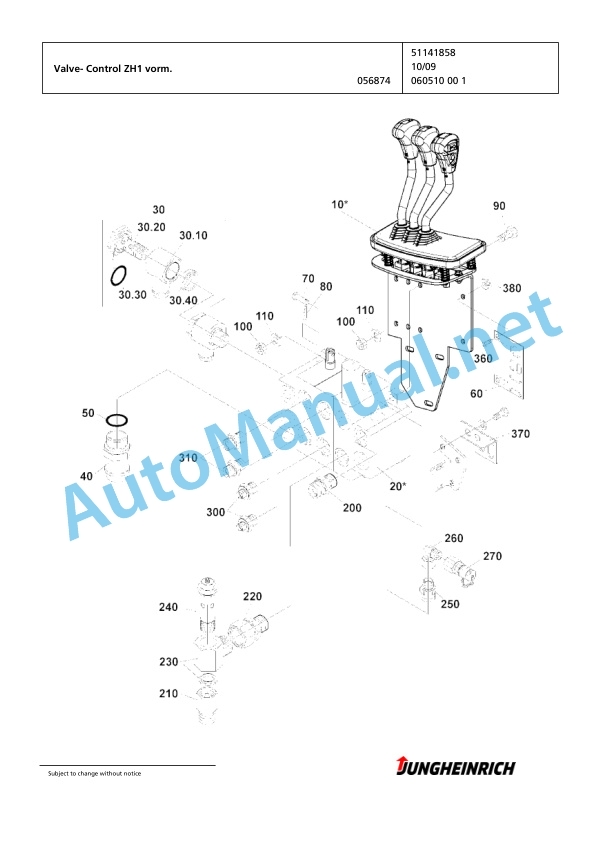 Jungheinrich Forklift DFG 320 GE115-400ZT Spare Parts Manual FN426179 5 Jungheinrich Forklift DFG 320 GE115-400ZT Spare Parts Manual FN426179 - Image 5