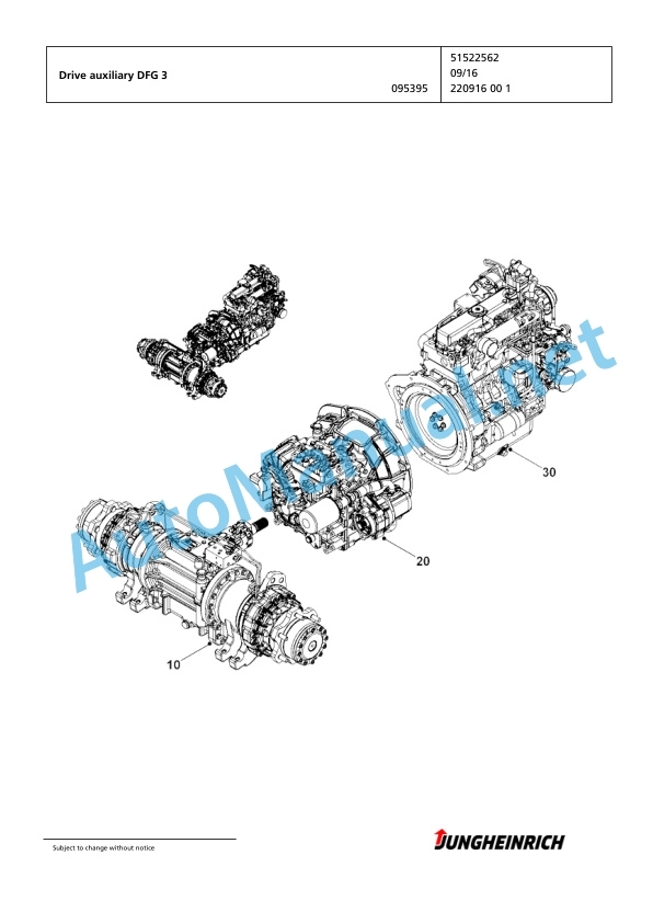 Jungheinrich Forklift DFG 320 GE115-464DZ Spare Parts Manual FN585516 4 Jungheinrich Forklift DFG 320 GE115-464DZ Spare Parts Manual FN585516 - Image 4