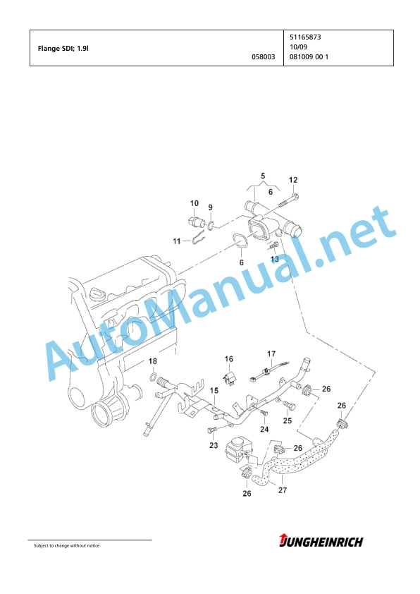 Jungheinrich Forklift DFG 320s GE120-480DZ Spare Parts Manual FN425467 3 Jungheinrich Forklift DFG 320s GE120-480DZ Spare Parts Manual FN425467 - Image 3