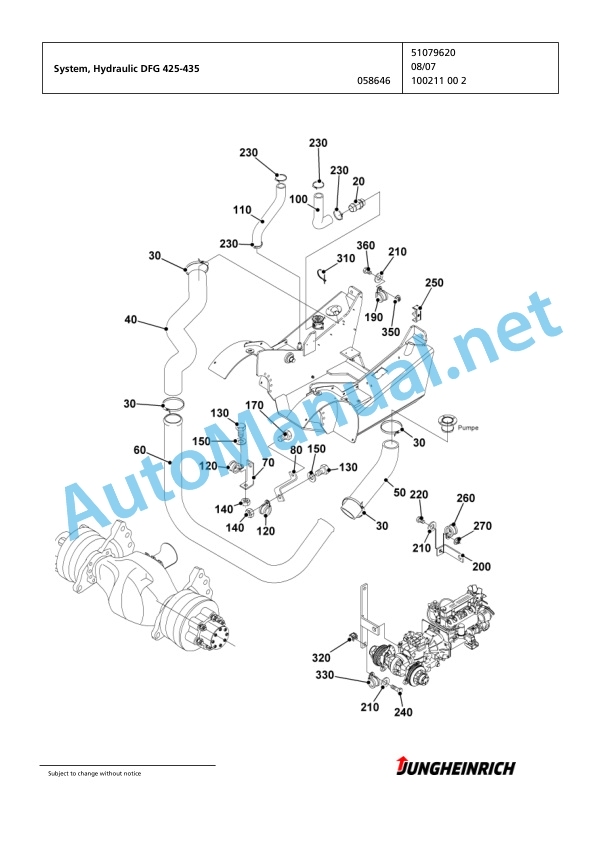 Jungheinrich Forklift DFG 425 GE120-470DZ Spare Parts Manual FN423155 5 Jungheinrich Forklift DFG 425 GE120-470DZ Spare Parts Manual FN423155 - Image 5