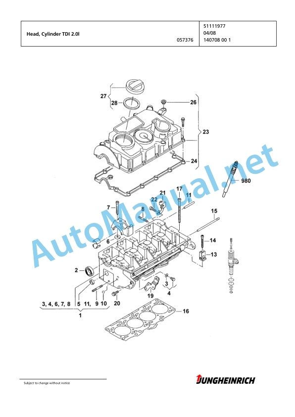 Jungheinrich Forklift DFG 425s G115-440DZ Spare Parts Manual FN423524 3 Jungheinrich Forklift DFG 425s G115-440DZ Spare Parts Manual FN423524 - Image 3