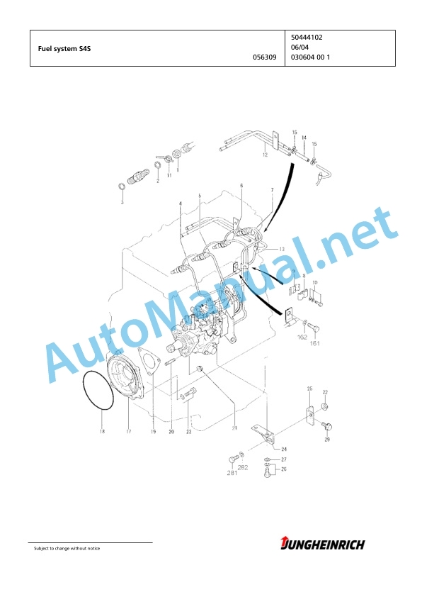 Jungheinrich Forklift DFG 430 G150-470DZ Spare Parts Manual FN426566 3 Jungheinrich Forklift DFG 430 G150-470DZ Spare Parts Manual FN426566 - Image 3