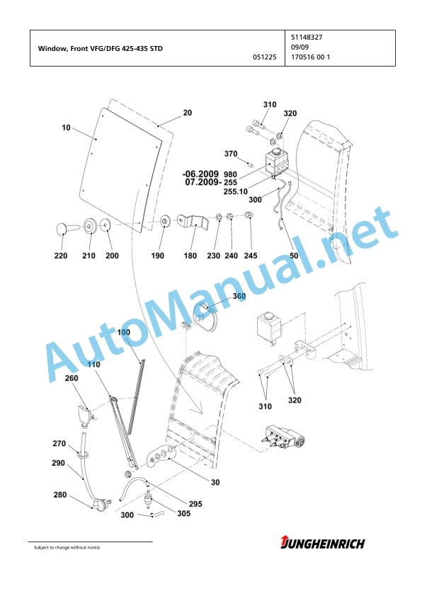 Jungheinrich Forklift DFG 430 GE115-310ZZ Spare Parts Manual FN423679 2 Jungheinrich Forklift DFG 430 GE115-310ZZ Spare Parts Manual FN423679 - Image 2