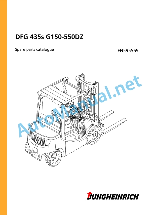 Jungheinrich Forklift DFG 435s G150-550DZ Spare Parts Manual FN595569 1 Jungheinrich Forklift DFG 435s G150-550DZ Spare Parts Manual FN595569
