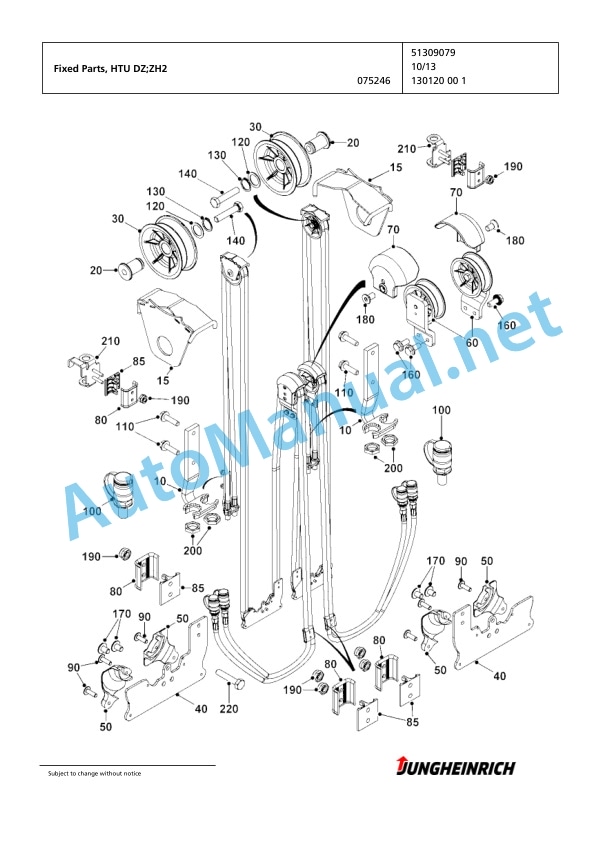 Jungheinrich Forklift DFG 435s G150-550DZ Spare Parts Manual FN595569 4 Jungheinrich Forklift DFG 435s G150-550DZ Spare Parts Manual FN595569 - Image 4