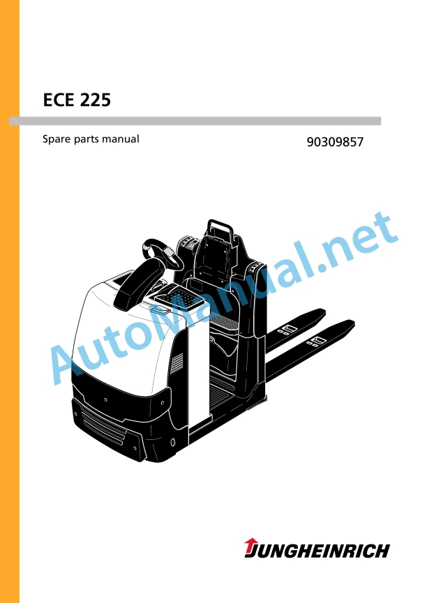 Jungheinrich Forklift ECE 225 Spare Parts Manual 90309857 1 Jungheinrich Forklift ECE 225 Spare Parts Manual 90309857