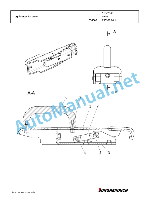 Jungheinrich Forklift ECE 225 Spare Parts Manual 90309857 2 Jungheinrich Forklift ECE 225 Spare Parts Manual 90309857 - Image 2