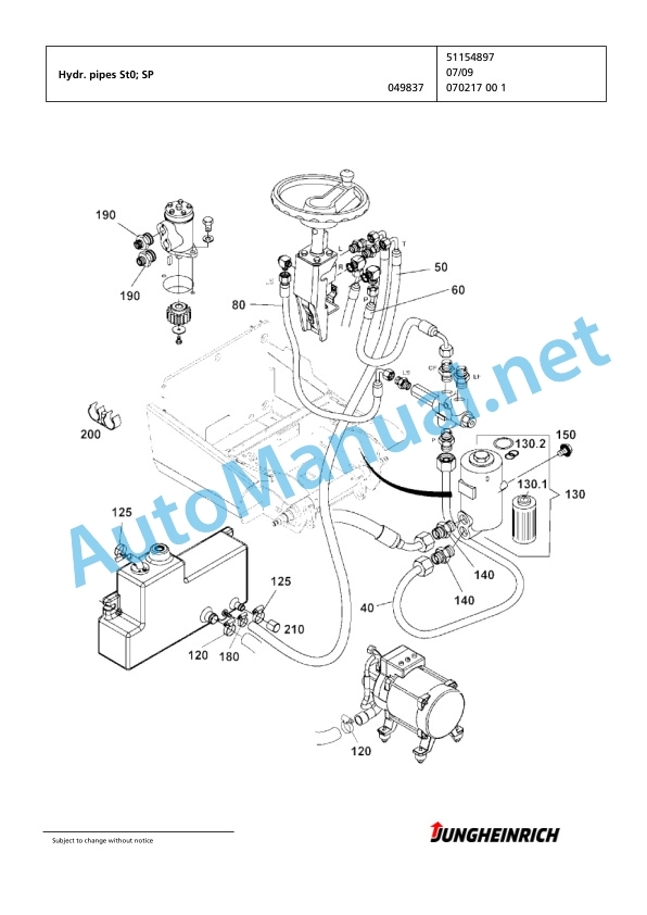 Jungheinrich Forklift EFG 113 SP GE115-500DZ Spare Parts Manual FN425847 5 Jungheinrich Forklift EFG 113 SP GE115-500DZ Spare Parts Manual FN425847 - Image 5