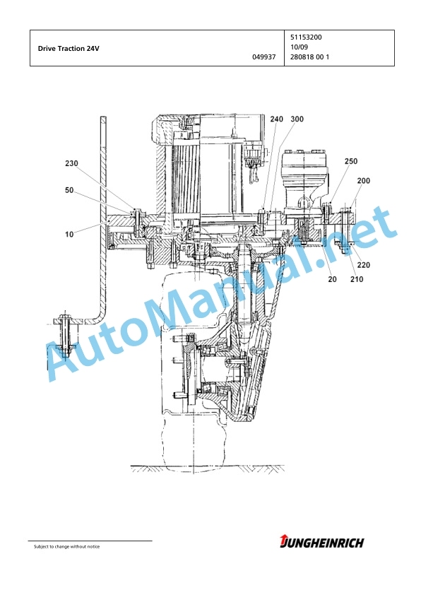 Jungheinrich Forklift EFG 115 SP G120-450DZ Spare Parts Manual FN425664 3 Jungheinrich Forklift EFG 115 SP G120-450DZ Spare Parts Manual FN425664 - Image 3