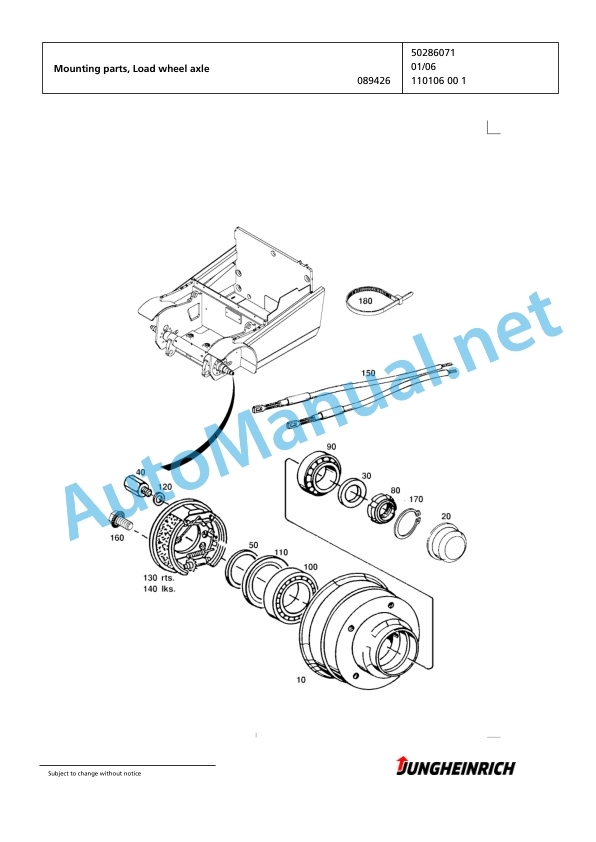 Jungheinrich Forklift EFG 115 SP GE115-480DZ Spare Parts Manual FN425228 3 Jungheinrich Forklift EFG 115 SP GE115-480DZ Spare Parts Manual FN425228 - Image 3