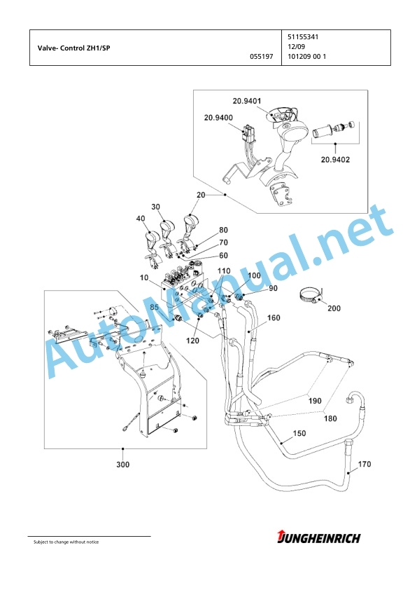Jungheinrich Forklift EFG 115 SP GE115-600DZ Spare Parts Manual FN427042 5 Jungheinrich Forklift EFG 115 SP GE115-600DZ Spare Parts Manual FN427042 - Image 5