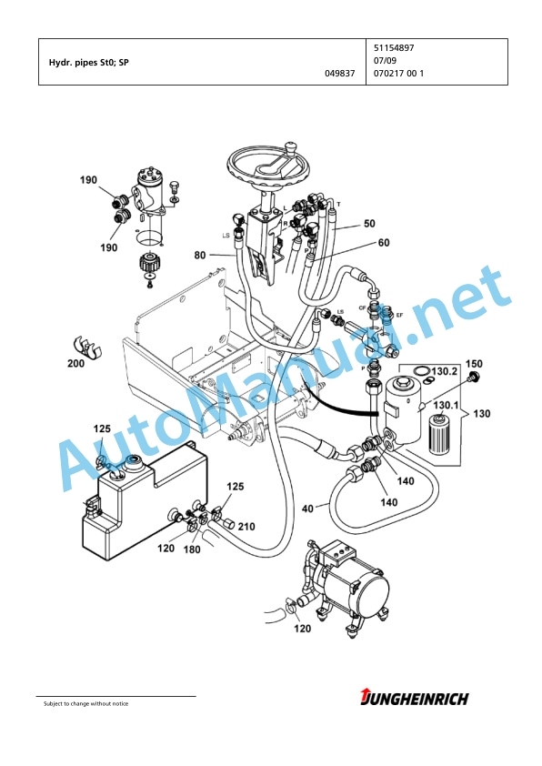 Jungheinrich Forklift EFG 115 SP GE90-480DZ Spare Parts Manual FN423454 5 Jungheinrich Forklift EFG 115 SP GE90-480DZ Spare Parts Manual FN423454 - Image 5
