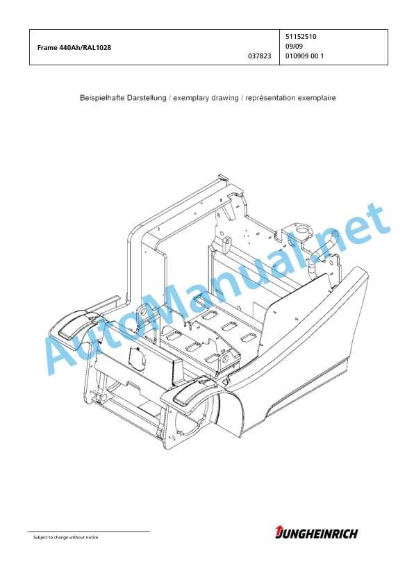 Jungheinrich Forklift EFG 213 GE115-330ZZ Spare Parts Manual FN426107 2 Jungheinrich Forklift EFG 213 GE115-330ZZ Spare Parts Manual FN426107 - Image 2