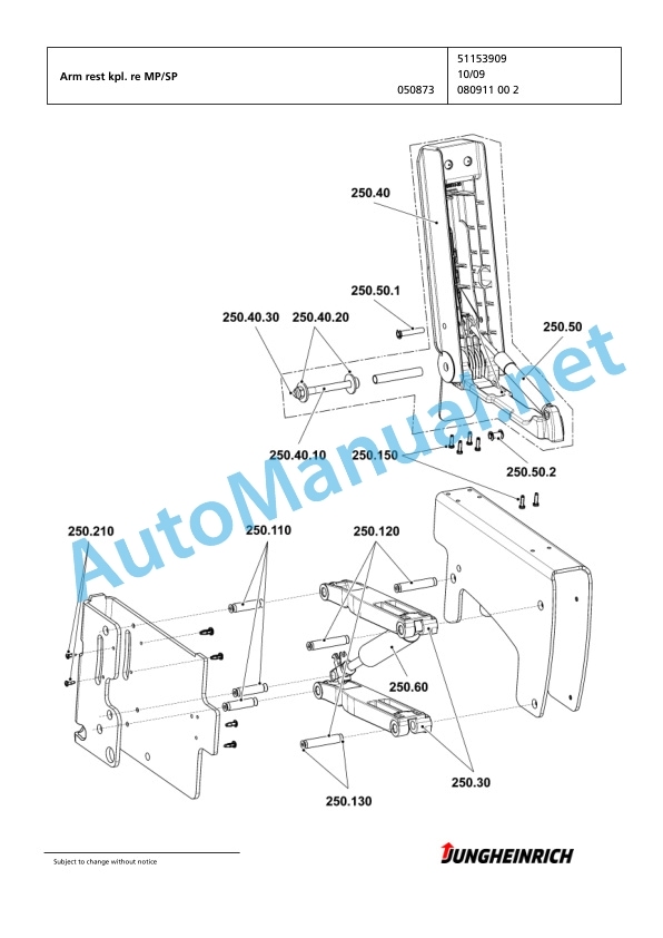 Jungheinrich Forklift EFG 213 GE115-360ZZ Spare Parts Manual FN423670 2 Jungheinrich Forklift EFG 213 GE115-360ZZ Spare Parts Manual FN423670 - Image 2