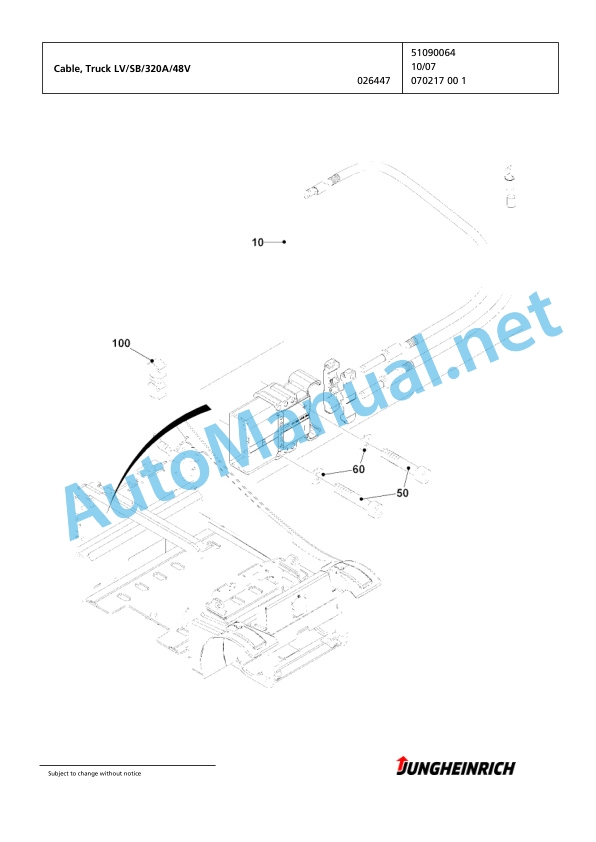 Jungheinrich Forklift EFG 215 G+E115-450DZ Spare Parts Manual FN424994 5 Jungheinrich Forklift EFG 215 G+E115-450DZ Spare Parts Manual FN424994 - Image 5