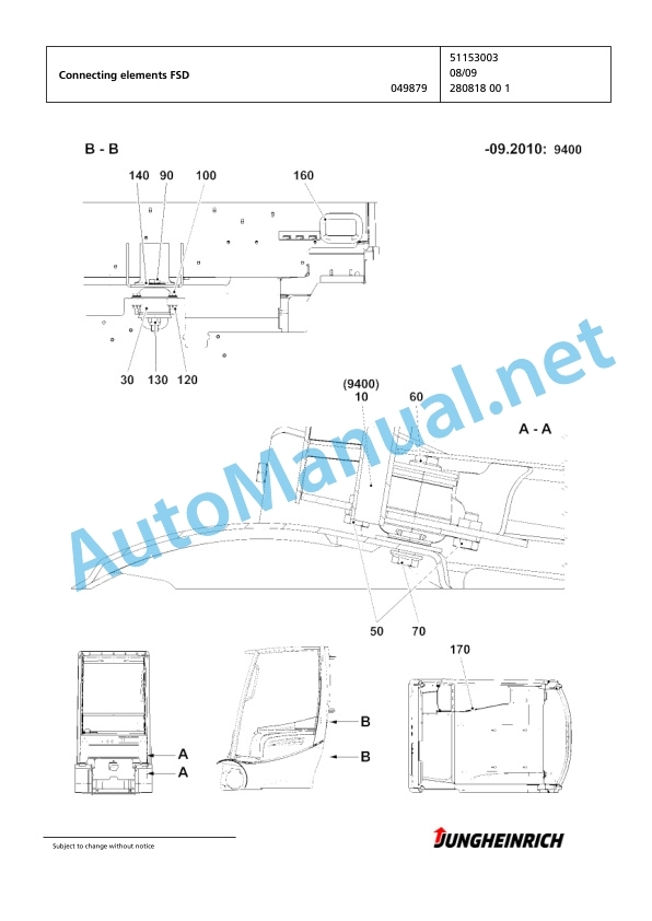 Jungheinrich Forklift EFG 215 GE115-330ZZ Spare Parts Manual FN425281 2 Jungheinrich Forklift EFG 215 GE115-330ZZ Spare Parts Manual FN425281 - Image 2