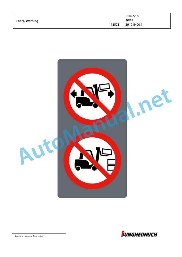 Jungheinrich Forklift EFG 215 GE115-400DZ Spare Parts Manual FN595575 2 Jungheinrich Forklift EFG 215 GE115-400DZ Spare Parts Manual FN595575 - Image 2