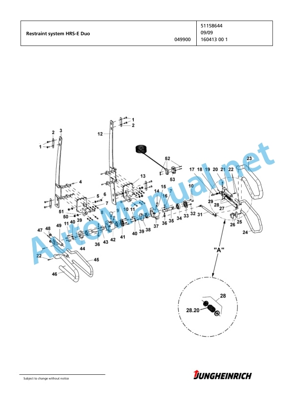 Jungheinrich Forklift EFG 215 GE80-480DZ Spare Parts Manual FN423019 2 Jungheinrich Forklift EFG 215 GE80-480DZ Spare Parts Manual FN423019 - Image 2
