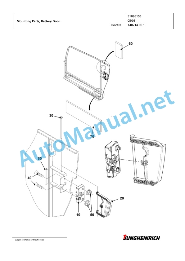 Jungheinrich Forklift EFG 216 G-300ZZ Spare Parts Manual FN423391 2 Jungheinrich Forklift EFG 216 G-300ZZ Spare Parts Manual FN423391 - Image 2