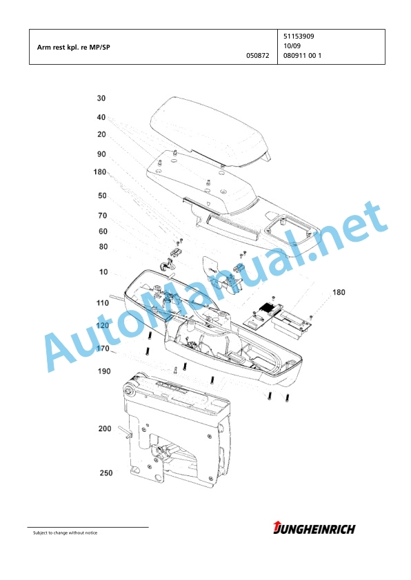 Jungheinrich Forklift EFG 216 GE100-310ZZ Spare Parts Manual FN426119 2 Jungheinrich Forklift EFG 216 GE100-310ZZ Spare Parts Manual FN426119 - Image 2