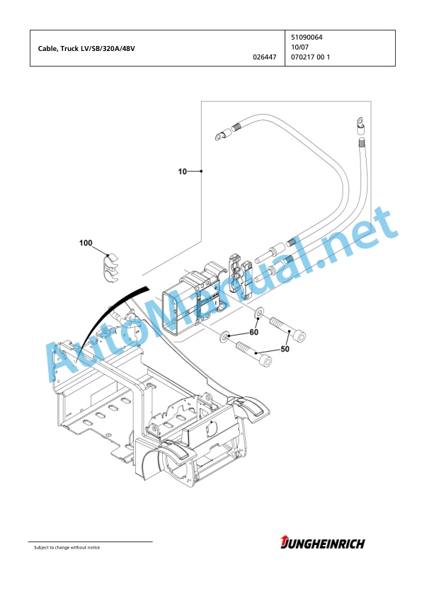 Jungheinrich Forklift EFG 216 GE115-450DZ Spare Parts Manual FN423202 5 Jungheinrich Forklift EFG 216 GE115-450DZ Spare Parts Manual FN423202 - Image 5