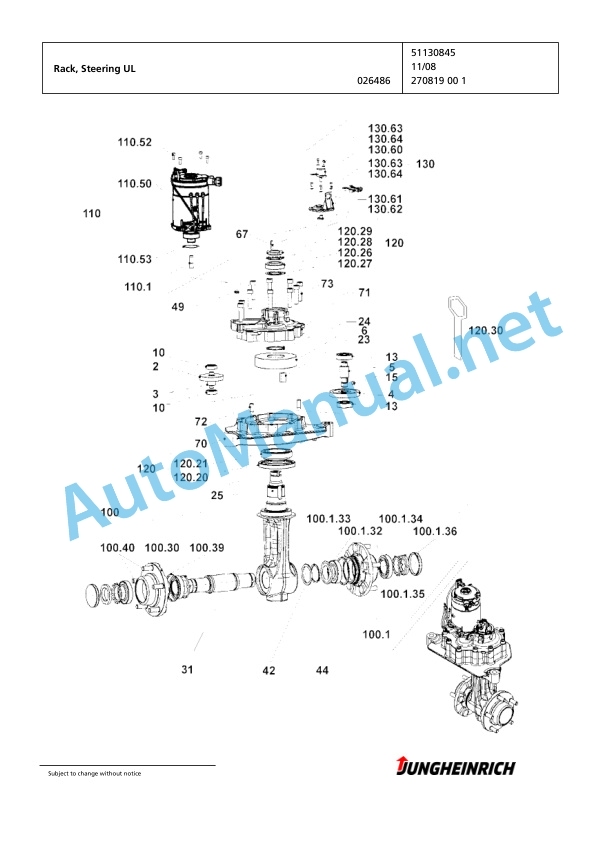 Jungheinrich Forklift EFG 216 GE115-450DZ Spare Parts Manual FN425846 3 Jungheinrich Forklift EFG 216 GE115-450DZ Spare Parts Manual FN425846 - Image 3