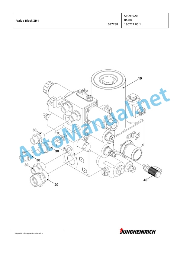 Jungheinrich Forklift EFG 216 GE115-480DZ Spare Parts Manual FN423713 4 Jungheinrich Forklift EFG 216 GE115-480DZ Spare Parts Manual FN423713 - Image 4