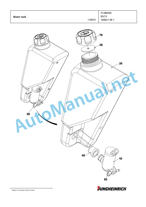 Jungheinrich Forklift EFG 216k G-650DZ Spare Parts Manual FN423711 2 Jungheinrich Forklift EFG 216k G-650DZ Spare Parts Manual FN423711 - Image 2