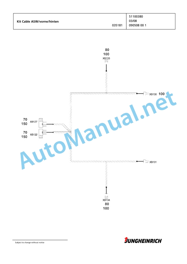 Jungheinrich Forklift EFG 216k GE-400ZT Spare Parts Manual FN424976 5 Jungheinrich Forklift EFG 216k GE-400ZT Spare Parts Manual FN424976 - Image 5