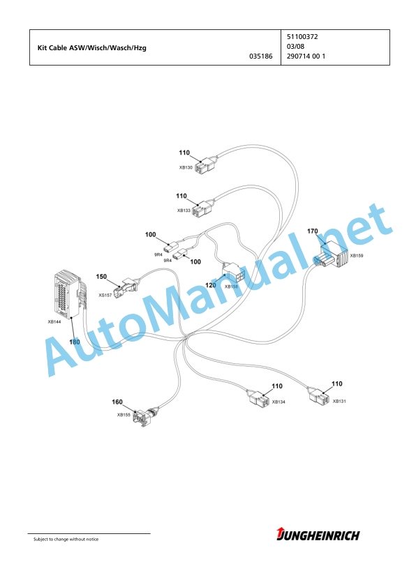 Jungheinrich Forklift EFG 216k GE115-330ZZ Spare Parts Manual FN423083 3 Jungheinrich Forklift EFG 216k GE115-330ZZ Spare Parts Manual FN423083 - Image 3