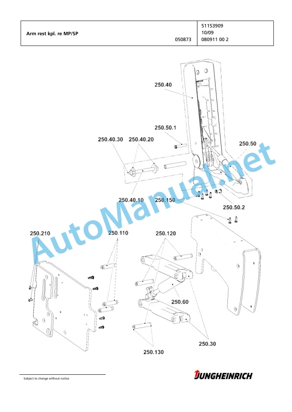 Jungheinrich Forklift EFG 216k Spare Parts Manual FN425134 2 Jungheinrich Forklift EFG 216k Spare Parts Manual FN425134 - Image 2