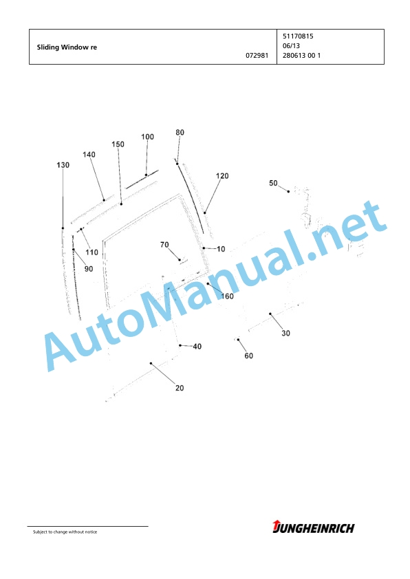Jungheinrich Forklift EFG 220 G-500DZ Spare Parts Manual FN424805 2 Jungheinrich Forklift EFG 220 G-500DZ Spare Parts Manual FN424805 - Image 2