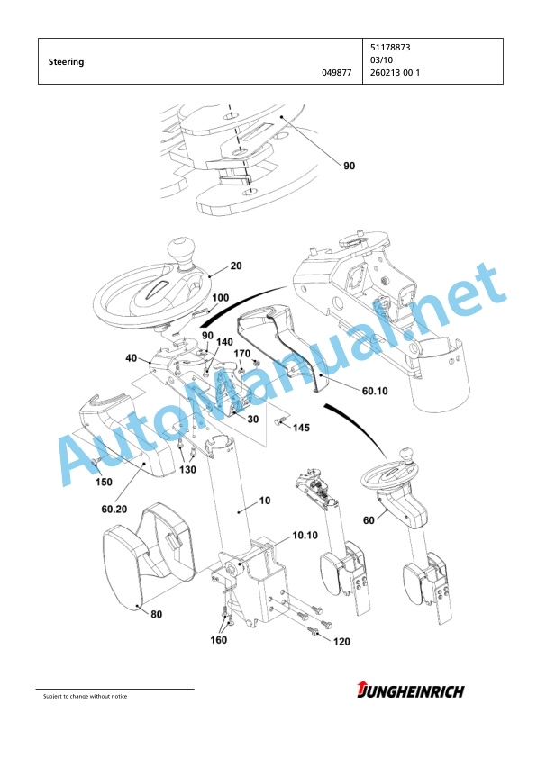Jungheinrich Forklift EFG 220 GE-450DZ Spare Parts Manual FN423386 3 Jungheinrich Forklift EFG 220 GE-450DZ Spare Parts Manual FN423386 - Image 3