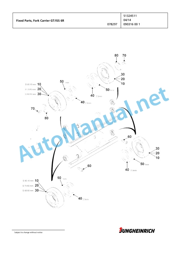 Jungheinrich Forklift EFG 220 GE115-464DZ Spare Parts Manual FN595580 4 Jungheinrich Forklift EFG 220 GE115-464DZ Spare Parts Manual FN595580 - Image 4