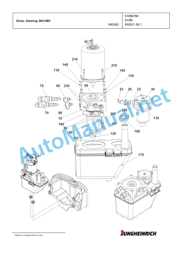Jungheinrich Forklift EFG 316k G160-480DZ Spare Parts Manual FN426496 3 Jungheinrich Forklift EFG 316k G160-480DZ Spare Parts Manual FN426496 - Image 3