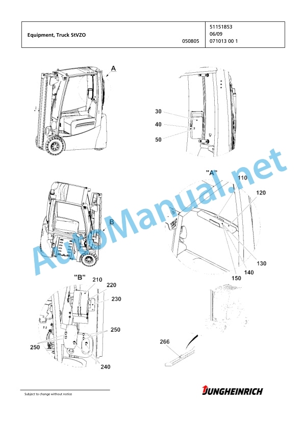 Jungheinrich Forklift EFG 318k GE115-330ZZ Spare Parts Manual FN426810 2 Jungheinrich Forklift EFG 318k GE115-330ZZ Spare Parts Manual FN426810 - Image 2