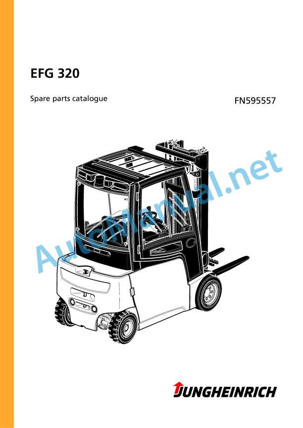 Jungheinrich Forklift EFG 320 Spare Parts Manual FN595557 1 Jungheinrich Forklift EFG 320 Spare Parts Manual FN595557