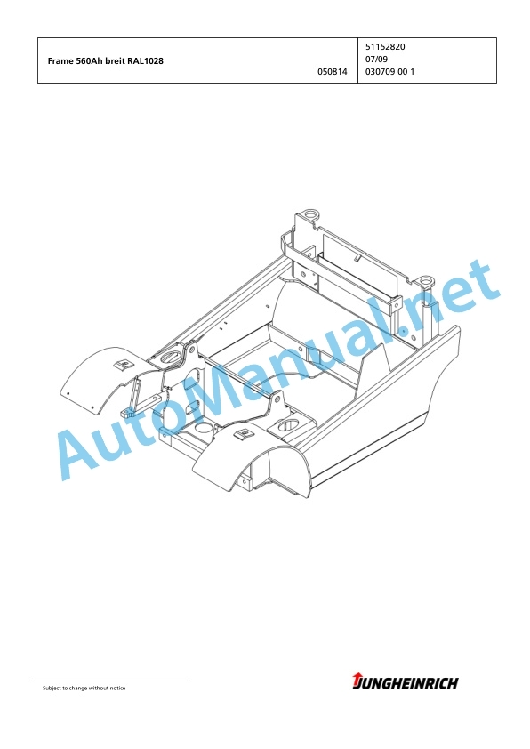 Jungheinrich Forklift EFG 425k GE115-650DZ Spare Parts Manual FN423184 2 Jungheinrich Forklift EFG 425k GE115-650DZ Spare Parts Manual FN423184 - Image 2