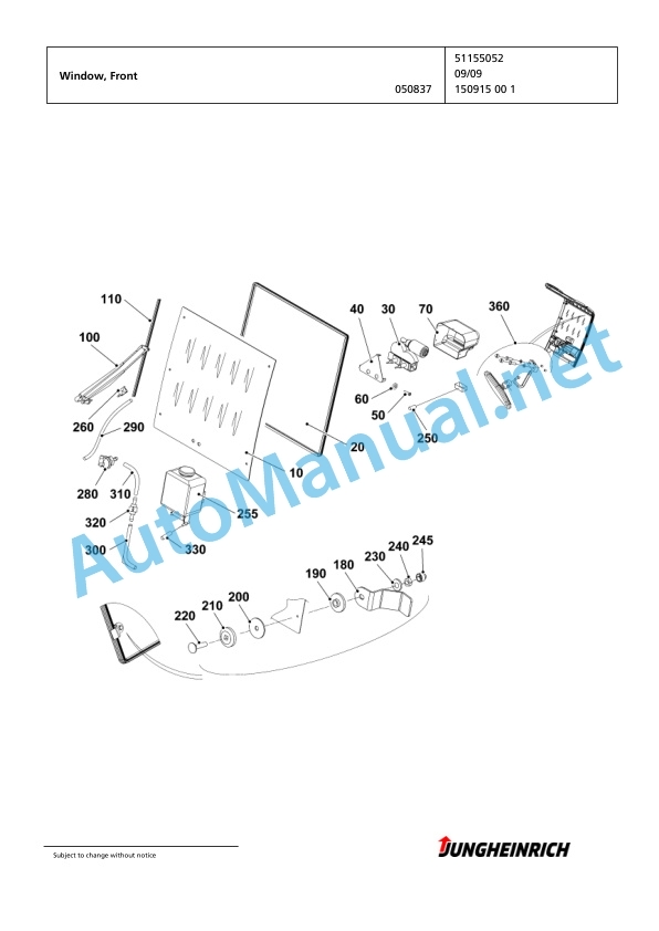 Jungheinrich Forklift EFG 430 G115-470DZ Spare Parts Manual FN423724 2 Jungheinrich Forklift EFG 430 G115-470DZ Spare Parts Manual FN423724 - Image 2