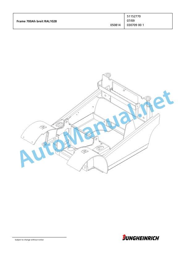 Jungheinrich Forklift EFG 430 G115-650DZ Spare Parts Manual FN425104 2 Jungheinrich Forklift EFG 430 G115-650DZ Spare Parts Manual FN425104 - Image 2